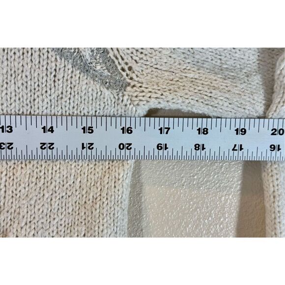 PrAna Angelic Duster Oatmeal 2 Button Mohair Wool Blend Cardigan Women’s Medium - Picture 11 of 11